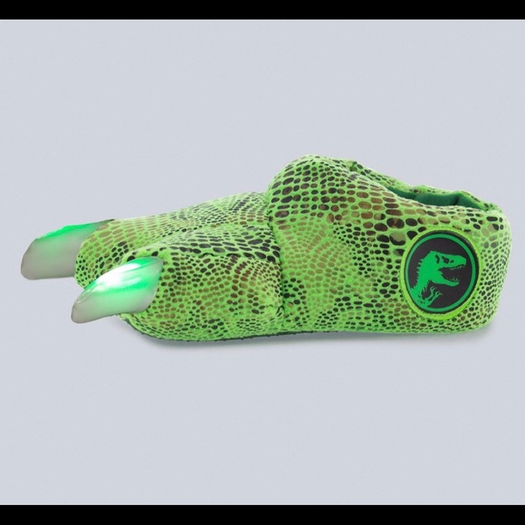 SOLD!!Toddler Boys Light Up Claw Bootie Slippers - Picture 2 of 7